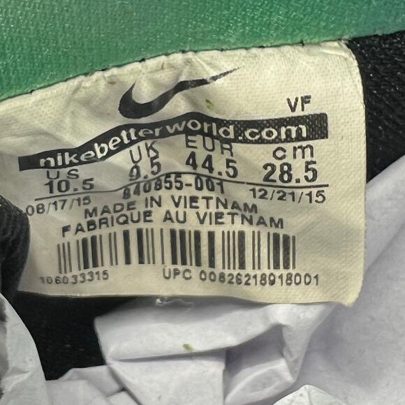NIKE Air Force 1 Low Sneakers Northern Lights Holographic Leather Mens US 10.5 main image 11